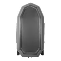 Лодка гребная под мотор Лоцман Профи 240 серый