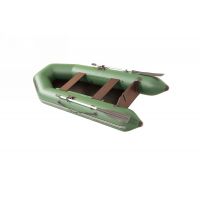 Лодка моторная Лоцман Стандарт 260 ЖС зелёный