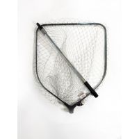 Подсачек MIFINE 51007 прямоугольный, нить кордовая, ручка-телескоп 80х70см L-160см