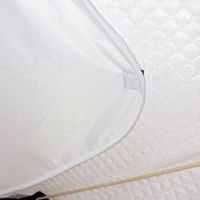 Палатка зимняя куб СЛЕДОПЫТ, 2-х местная, 3 слоя, цв. бело-синий