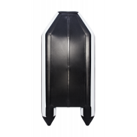 Моторная лодка АКВА 2800 Слань-книжка киль светло-серый/черный