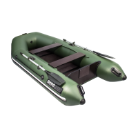 Моторная лодка АКВА 2900 Слань-книжка киль зеленый