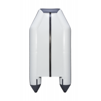 Моторная лодка АКВА 2900 Слань-книжка киль светло-серый/графит