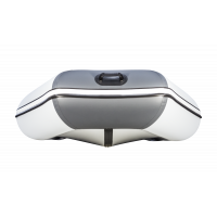 Моторная лодка АКВА 3200 Слань-книжка киль светло-серый/графит