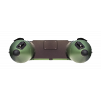 Моторная лодка АКВА 3200 Слань-книжка киль зеленый