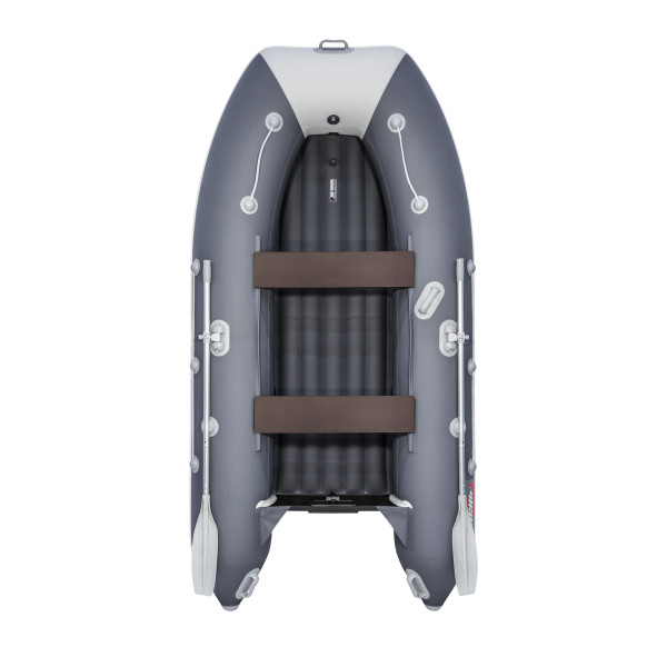 Моторная лодка Таймень LX 3200 НДНД  графит/светло-серый