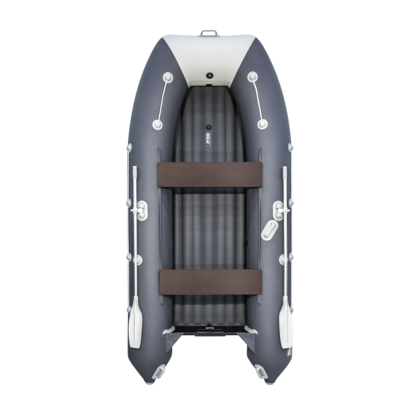 Моторная лодка Таймень LX 3600 НДНД   графит/светло-серый