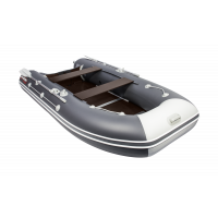 Моторная лодка Таймень LX 3400 СК  графит/светло-серый