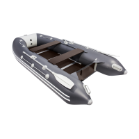 Моторная лодка Таймень LX 3400 СК  графит/светло-серый