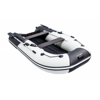 Моторная лодка Ривьера Компакт 2900 НДНД Комби светло-серый/черный