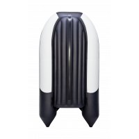 Моторная лодка Ривьера Компакт 2900 НДНД Комби светло-серый/черный