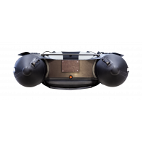 Моторная лодка Ривьера Компакт 2900 НДНД Комби светло-серый/черный