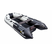 Моторная лодка Ривьера Компакт 3200 НДНД Комби светло-серый/черный