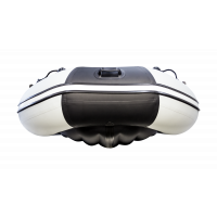 Моторная лодка Ривьера Компакт 3200 НДНД Комби светло-серый/черный