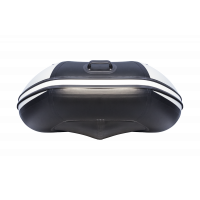 Моторная лодка Ривьера Компакт 2900 СК касатка светло-серый/черный