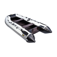 Моторная лодка Ривьера Компакт 3200 С касатка светло-серый/черный