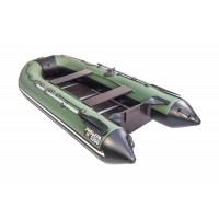 Моторная лодка Ривьера Компакт 3200 СК касатка зеленый/черный