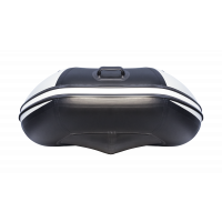 Моторная лодка Ривьера Компакт 3200 СК касатка светло-серый/черный