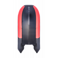 Моторная лодка Ривьера Компакт 3200 СК комби красный/черный