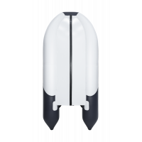 Моторная лодка Ривьера Компакт 3400 СК комби светло-серый/черный