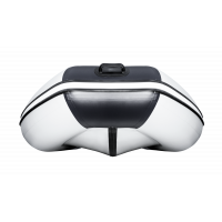 Моторная лодка Ривьера Компакт 3400 СК комби светло-серый/черный