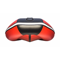 Моторная лодка Ривьера Компакт 3400 СК комби красный/черный