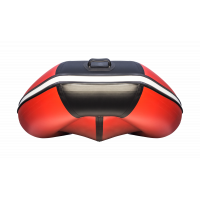 Моторная лодка Ривьера Компакт 3600 СК комби красный/черный