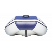 Моторная лодка Ривьера Компакт 3600 СК комби светло-серый/синий