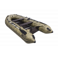 Моторная лодка Ривьера Компакт 3400 СК камуфляж камыш