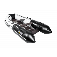 Моторная лодка Ривьера Максима 3600 СК комби светло-серый/черный