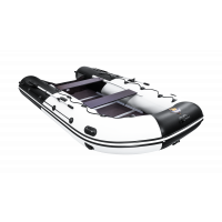Моторная лодка Ривьера Максима 3800 СК комби светло-серый/черный