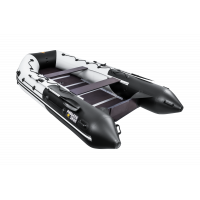 Моторная лодка Ривьера Максима 3800 СК комби светло-серый/черный