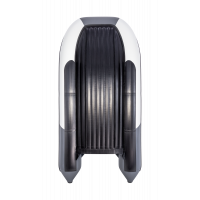 Моторная лодка Ривьера 3200 НДНД ГИДРОЛЫЖА комби светло-серый/графит