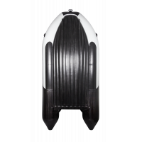 Моторная лодка Ривьера 3600 НДНД ГИДРОЛЫЖА комби светло-серый/черный