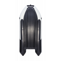 Моторная лодка Ривьера 4000 НДНД ГИДРОЛЫЖА комби светло-серый/черный