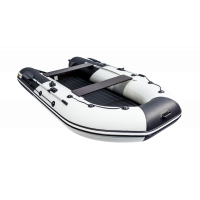 Моторная лодка Ривьера 3600 Килевое НД светло-серый/черный