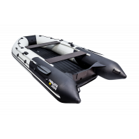 Моторная лодка Ривьера 3600 Килевое НД светло-серый/черный