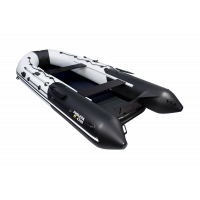 Моторная лодка Ривьера 4300 Килевое НД комби светло-серый/черный