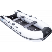 Моторная лодка RUSH 3300 СК светло-серый/черный