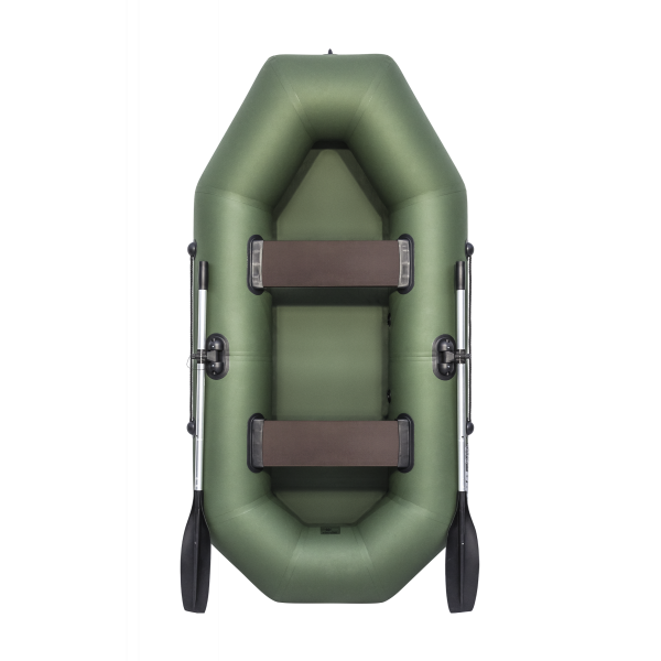 Лодка гребная АКВА-ОПТИМА 240 зеленый