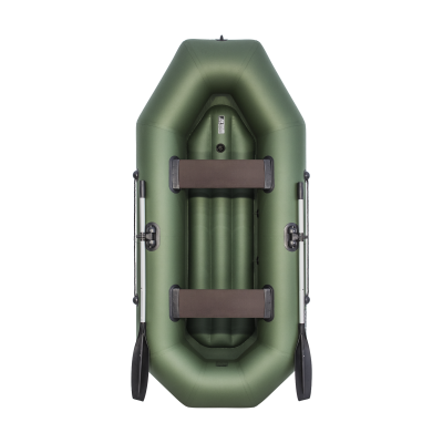 Лодка гребная АКВА-ОПТИМА 260 НД зеленый