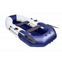 Лодка гребная Таймень NX 270 комби светло-серый/синий