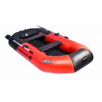Лодка гребная Таймень NX 270 НД комби красный/черный