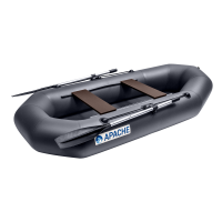 Лодка гребная APACHE 260 графит