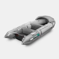Моторная лодка GLADIATOR E420PRO светло-темносерый