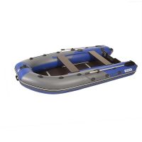 Лодка моторная килевая Пилот 330 ЖС серо-синий