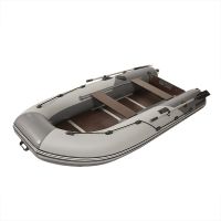 Лодка моторная килевая Пилот 340 ЖС серый/тёмно-серый