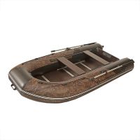 Лодка моторная килевая Пилот 340 ЖС чёрный/камуфляж