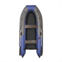 Лодка моторная килевая Пилот 360 ЖС серо-синий