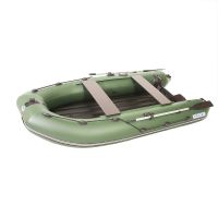 Лодка моторная килевая Пилот 320 НД НД серо-чёрный